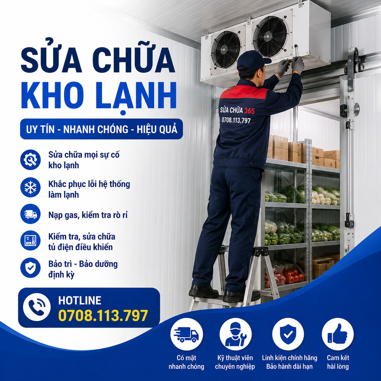 Lắp Đặt, Sửa Chữa Kho Lạnh