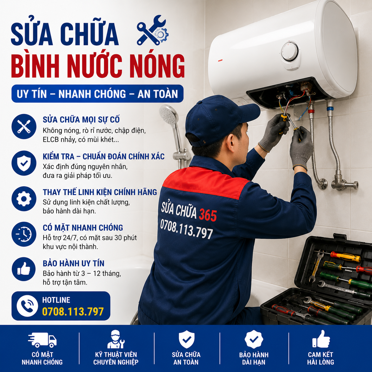 Sửa Máy Nước Nóng Tắm