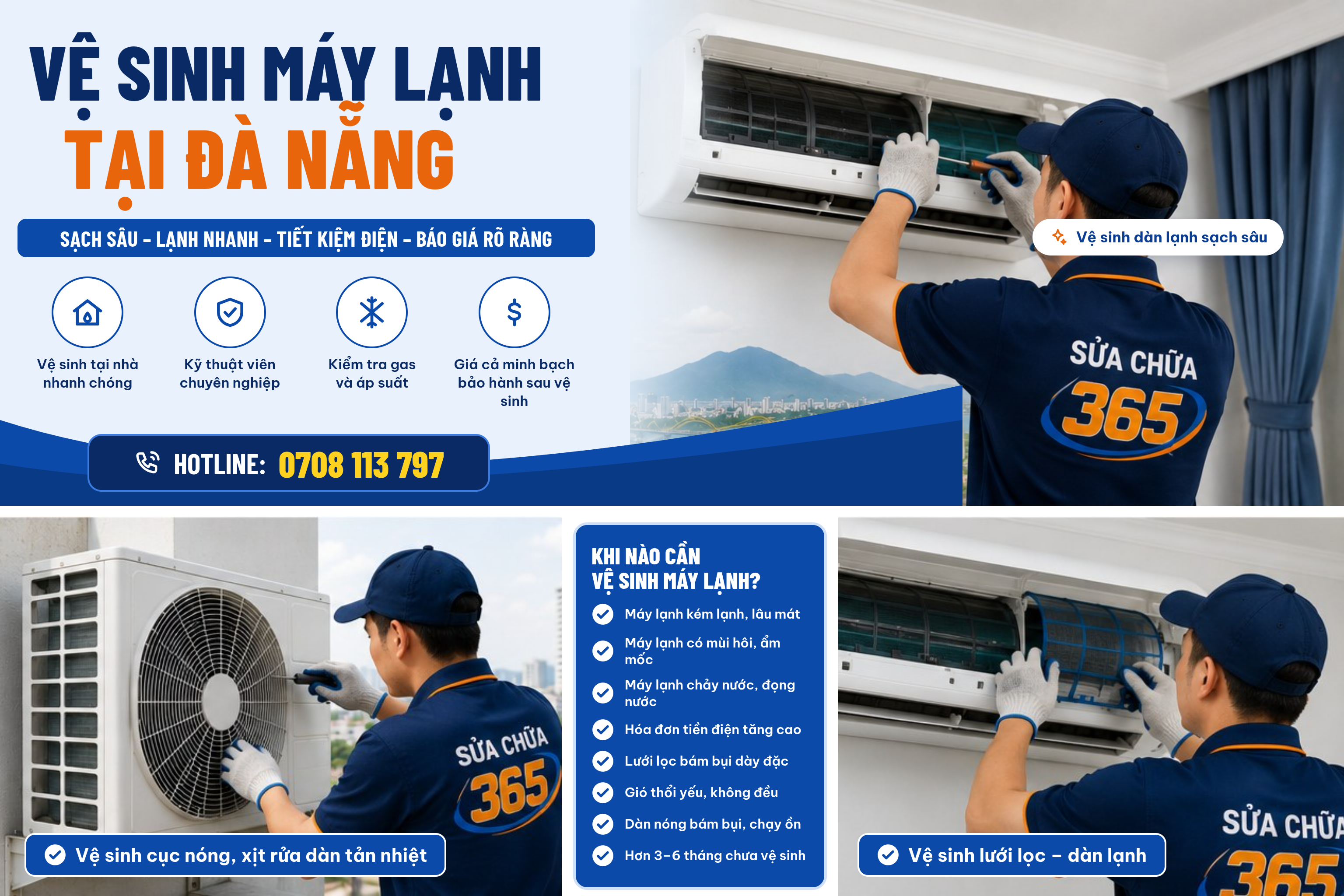 Vệ Sinh Máy Lạnh Tại Đà Nẵng